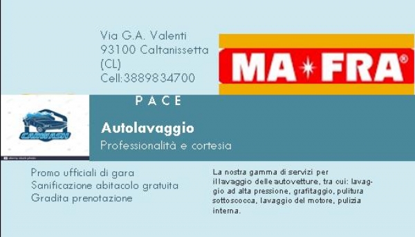 MA - FRA  Autolavaggio  via amico valenti Caltanissetta