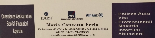 Agenzia consulenza assicurativa e servizi Finanziari di Maria Concetta Ferl