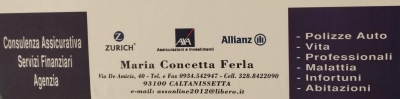 Agenzia consulenza assicurativa e servizi Finanziari di Maria Concetta Ferl